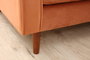 Atelier Del Sofa Sofá de 2 Plazas Naranja 175x90x70cm